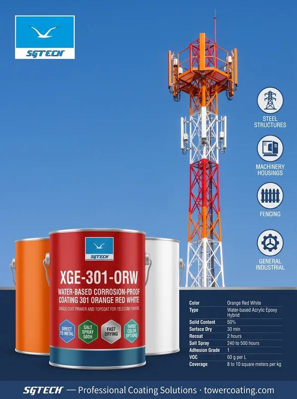 XGE-301 Water-Based Primer & Topcoat-in-One