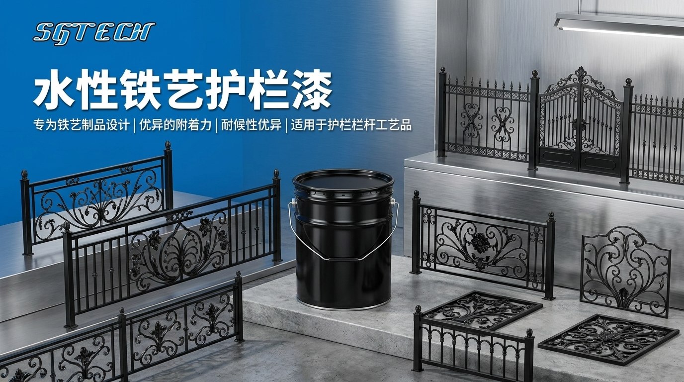 水性铁艺护栏漆