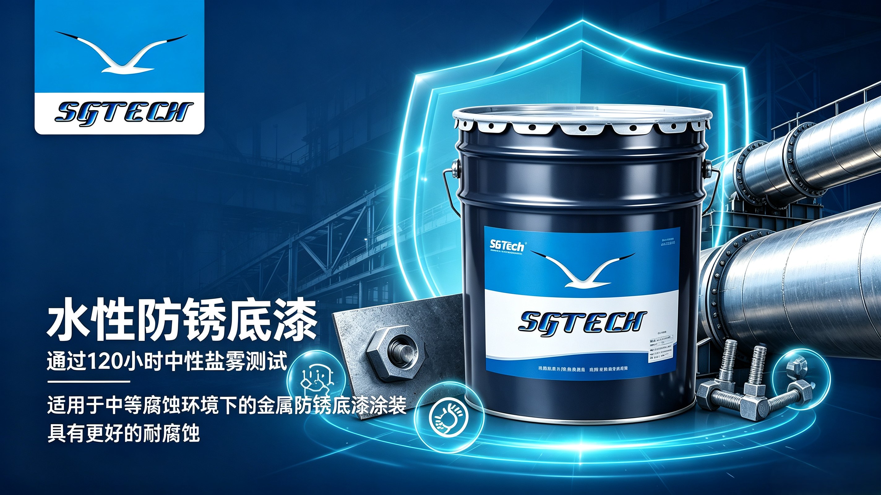 水性防锈底漆（盐雾120H）
